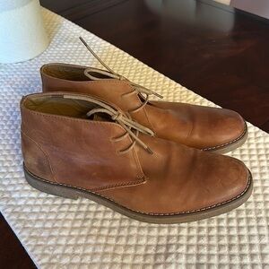 St johns bay cognac chukka boots size 12